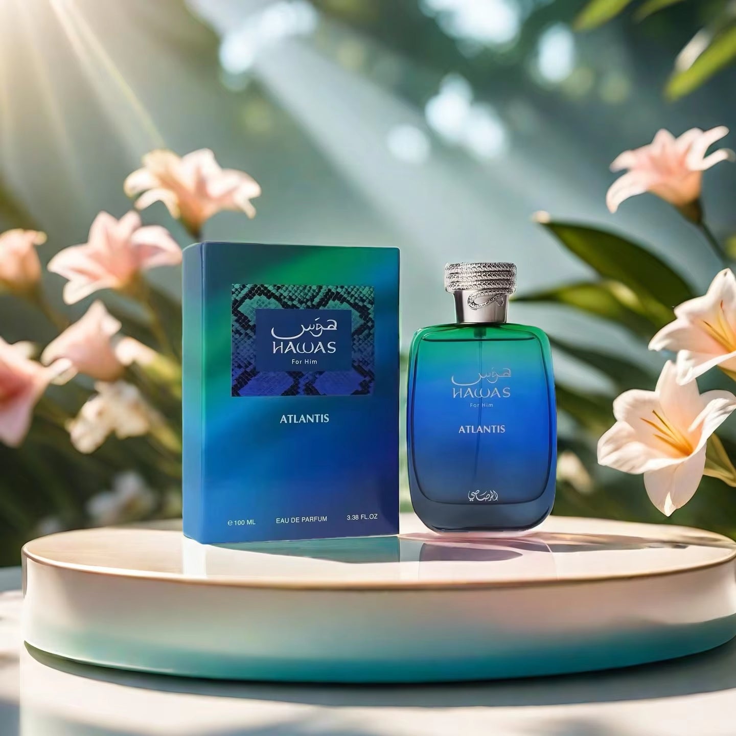 Hawas Atlantis EDP 100Ml (3.4Oz) Unisex Fragrance