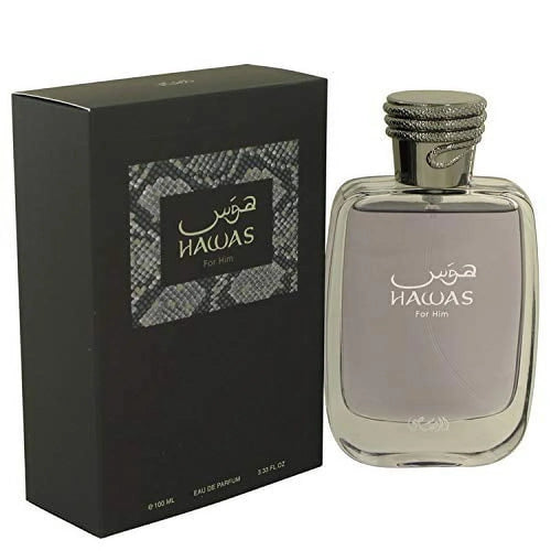 Hawas Cologne by Rasasi Eau De Parfum Spray 3.33 Oz