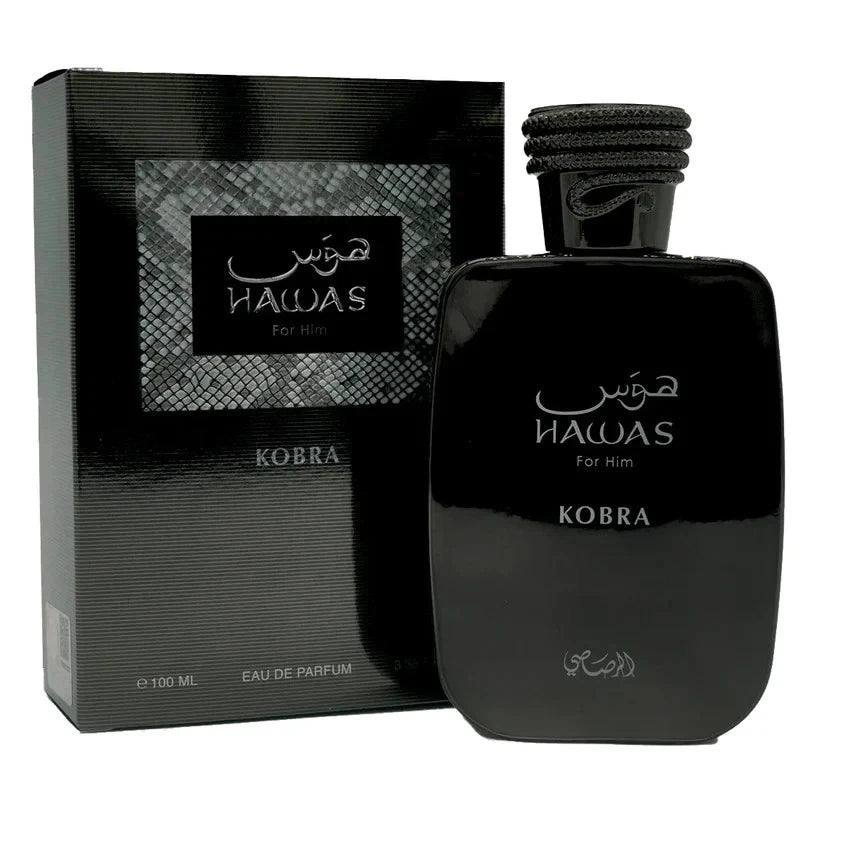 Hawas Kobra for Him by  EDP Eau De Parfum Spray - 100 ML (NEW RELEASE)