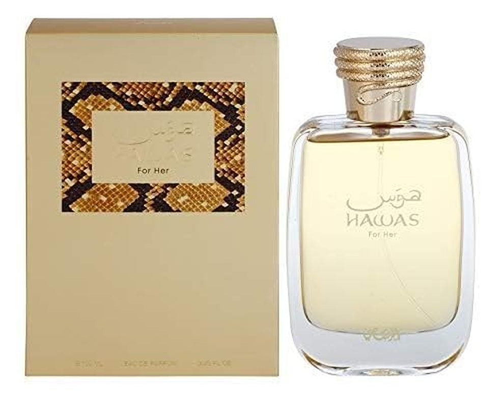 RASASI Hawas for Her - Eau De Parfum 100ML (3.4 OZ) - Premium Arabian Perfume