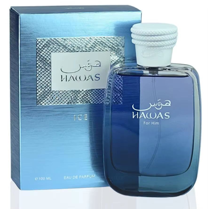 Hawas Men'S Ice EDP - 100Ml (3.4Oz)